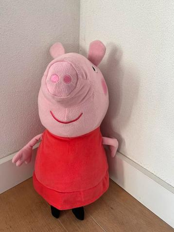 Peppa pig grote knuffel (40cm) beschikbaar voor biedingen