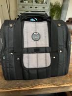 Zwarte honden/katten reis rugtas 30cm hoog bodem 21x35cm, Ophalen of Verzenden, Zo goed als nieuw