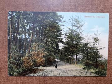 oude kaart Breda, Mastbosch Ginneken zandweg, 1943 beschikbaar voor biedingen