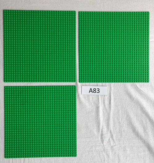 Lego grondplaten bright green (lichtgroen) 32x32 - 3st - A83, Kinderen en Baby's, Speelgoed | Duplo en Lego, Ophalen of Verzenden