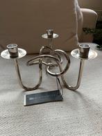 Prachtige Eichholtz kandelaar (3 kaarsen) loveknot, Ophalen of Verzenden, Koper of Brons