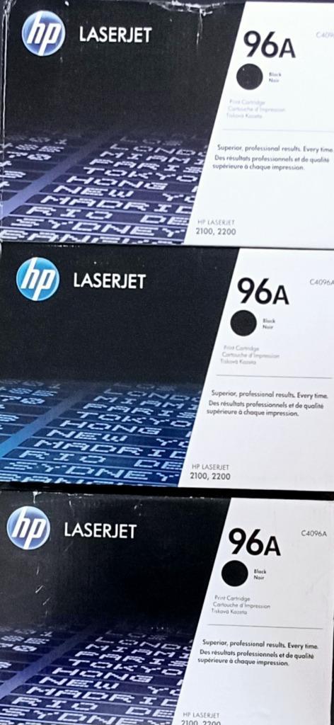 HP toner 96A 3 stuks, Computers en Software, Printerbenodigdheden, Nieuw, Toner, Ophalen of Verzenden