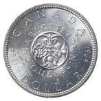 Canada - 1 Silver Dollar 1964, Verzenden, Noord-Amerika, Losse munt, Zilver