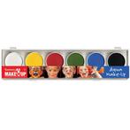 SCHMINK PALLET 6 KLEUREN----gratis verzending., Verzenden, Nieuw, Schmink, Verjaardag