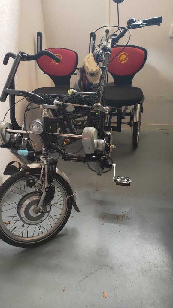 Duofiets van Raam, Fietsen en Brommers, Fietsen | Driewielfietsen, Gebruikt, Ophalen