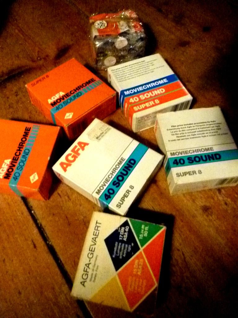 Agfa Super8 en MovieChrome 40 - onbelichte film, Ophalen of Verzenden, 35mm film