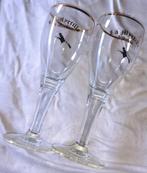 keuken vintage set 2 bierglazen La Myrtille D'Amélie, Ophalen of Verzenden, Nieuw, Glas of Glazen, Overige merken