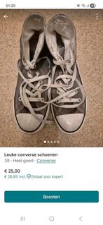 Leuke converse alstars, Ophalen of Verzenden, Zo goed als nieuw, Zwart, Sneakers of Gympen