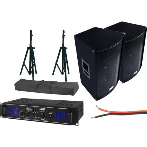 Devine Trono Passieve speakerset 250 watt, Muziek en Instrumenten, Versterkers | Keyboard, Monitor en PA, Zo goed als nieuw, Overige typen