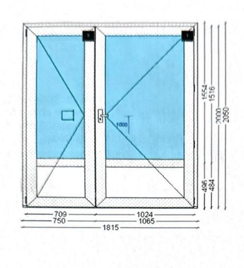 Kunststof kozijnen Trippel glas  nieuwe Veka profiel HR++, Doe-het-zelf en Verbouw, Kozijnen en Schuifpuien, Nieuw, Raamkozijn