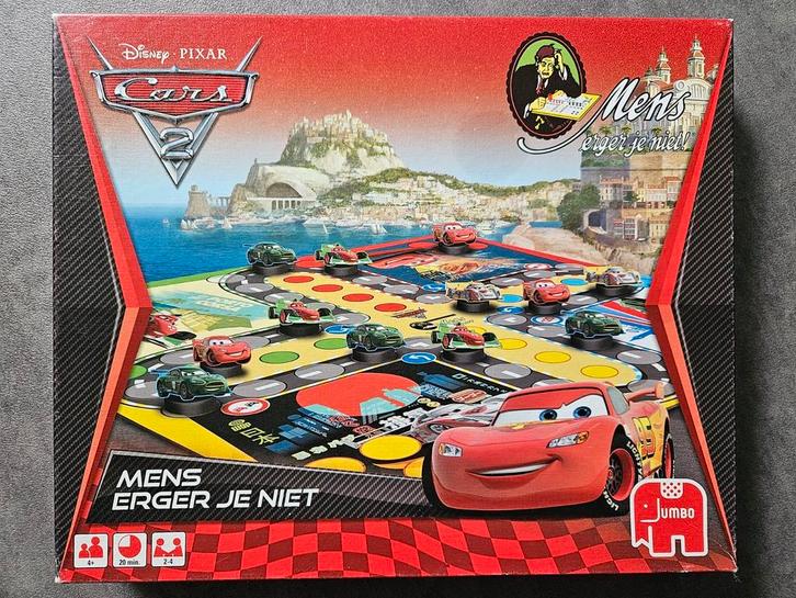 Mens erger je niet - Cars, Hobby en Vrije tijd, Gezelschapsspellen | Bordspellen, Gebruikt, Ophalen of Verzenden