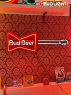 Bud beer Budweiser neon lamp reclame, Ophalen, Gebruikt, Lichtbak of (neon) lamp