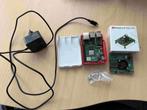 RPi 4B 4GB incl. PoE+ HAT, voeding en behuizing, Ophalen of Verzenden, Zo goed als nieuw