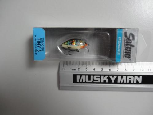 Kunstaas: Salmo Sinking Tiny 3 pluggen, Watersport en Boten, Hengelsport | Roofvissen, Nieuw, Overige typen, Verzenden