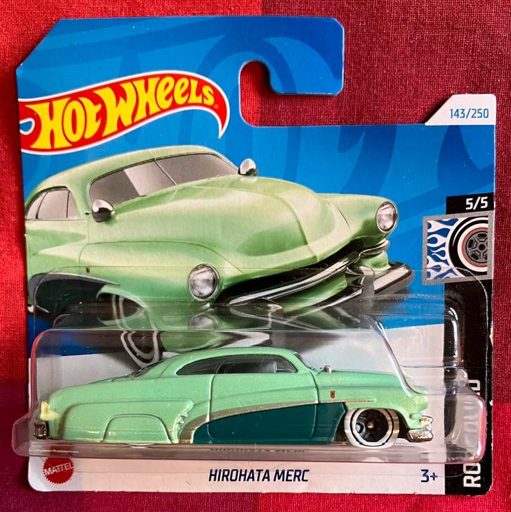 Hot Wheels Hirohata Merc Hotwheels (custom 1951 Mercury), Hobby en Vrije tijd, Modelauto's | Overige schalen, Nieuw, Auto, Ophalen of Verzenden