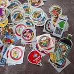 Verzameling bier en drank stickers ca 0.5kg, Verzamelen, Ophalen of Verzenden, Gebruikt, Overige typen