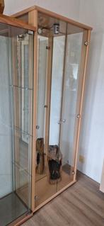 Vitrinekast, Ophalen, 50 tot 100 cm, Zo goed als nieuw, 150 tot 200 cm
