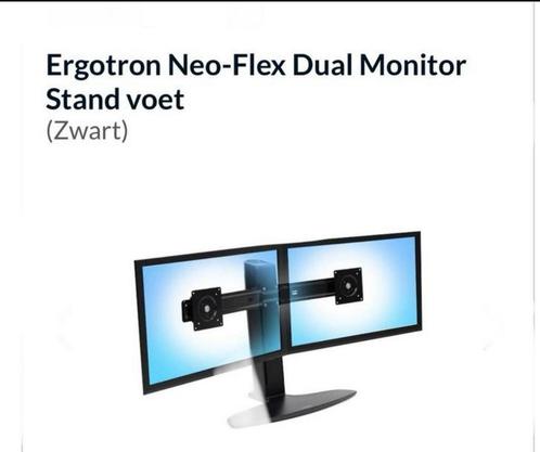 NIEUWE ERGOTRON NEOFLEX DUAL MONITOR LCD STANDAARD, Computers en Software, Monitoren, Nieuw, Gaming, Draaibaar, Overige typen