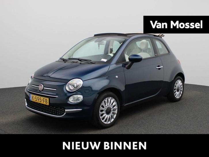 Fiat 500 C 1.0 Hybrid Lounge | APPLE CARPLAY - ANDROID AUTO, Auto's, Fiat, Bedrijf, Te koop, 500C, ABS, Airbags, Airconditioning