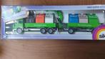 Siku 3813 Iveco recycling oplegger + aanhanger Duits, Hobby en Vrije tijd, Ophalen of Verzenden, Zo goed als nieuw, Bus of Vrachtwagen