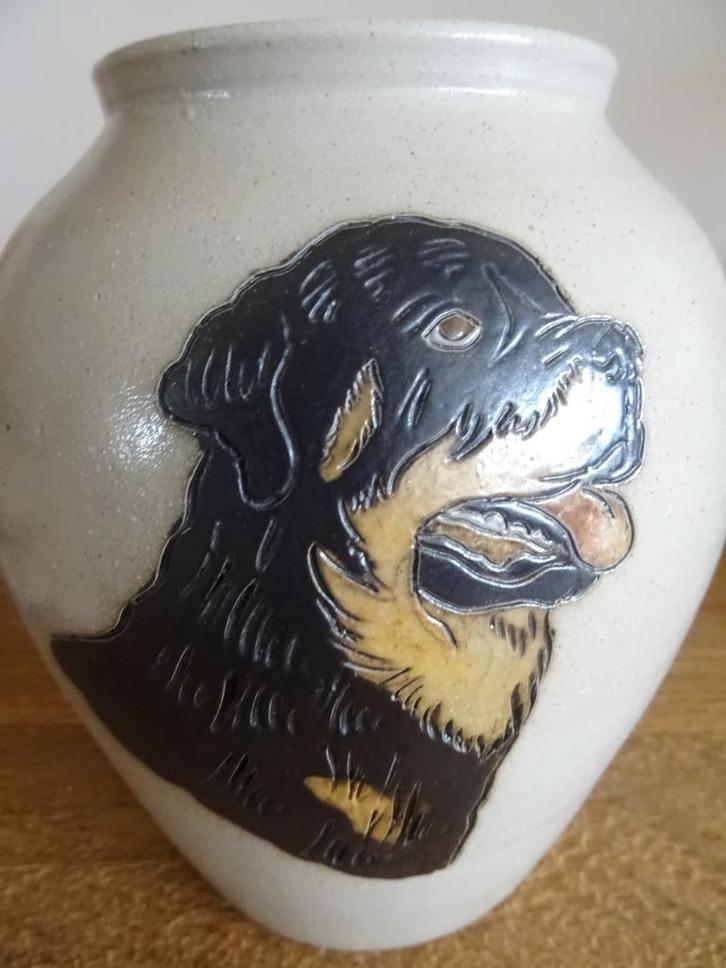 Zeldzaam object Lardinois Belgisch steengoed, met Rottweiler, Antiek en Kunst, Antiek | Keramiek en Aardewerk, Verzenden