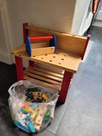 Houten kinder werkbank+ accessoires, Ophalen, Gebruikt, Overige typen
