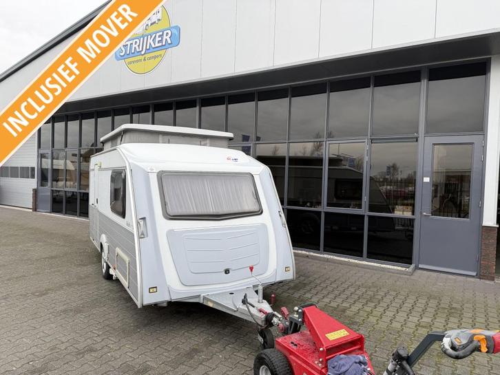 Kip Vision Special 41 TCB 2 Aparte bedden 210cm 874KG Leeg !, Caravans en Kamperen, Caravans, Bedrijf, tot en met 2, 750 - 1000 kg