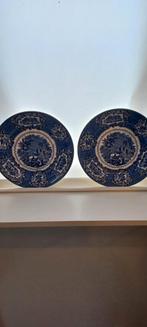 2 diepe wandborden Petrus Regout, Antiek en Kunst, Ophalen of Verzenden