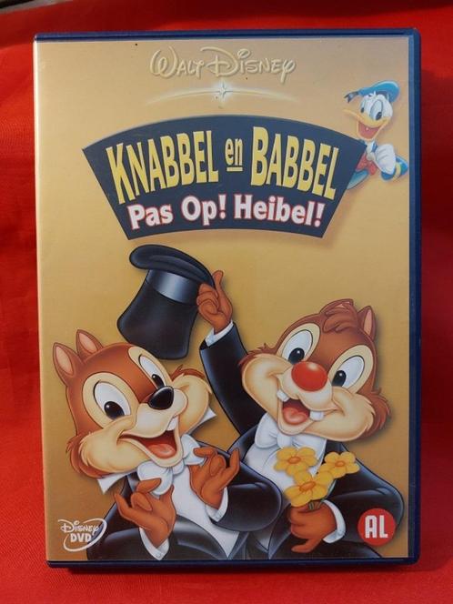 DVD Knabbel en Babbel - Pas op heibel, Cd's en Dvd's, Dvd's | Kinderen en Jeugd, Zo goed als nieuw, Avontuur, Alle leeftijden