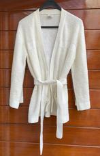 Leuk VEST met ceintuur - gebroken wit - maat M - beige, Maat 38/40 (M), Wit, Ophalen of Verzenden, Flamingo