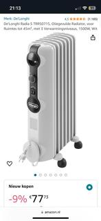 Delonghi radiator small, Doe-het-zelf en Verbouw, Verwarming en Radiatoren, 800 watt of meer, Zo goed als nieuw, Radiator, Ophalen