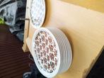 Vintage gebaksbordjes, Huis en Inrichting, Keuken | Servies, Gebruikt, Keramiek, Ophalen of Verzenden, Bord(en)