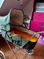 Vintage Kinderwagen Groen/Okergeel, Ophalen