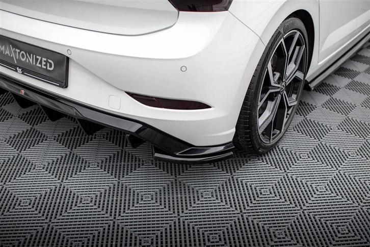 Maxton Design Rear Side Splitters Voor Volkswagen Polo GTI M, Auto diversen, Tuning en Styling, Verzenden