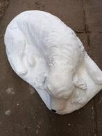 Betonnen beeld van hond, Tuin en Terras, Tuinbeelden, Ophalen, Zo goed als nieuw