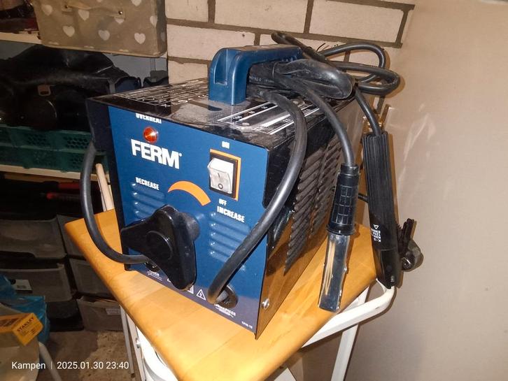 Ferm Elektrode Lasapparaat, Doe-het-zelf en Verbouw, Gereedschap | Lasapparaten, Nieuw, Elektroden, Minder dan 150 ampère, Ophalen of Verzenden