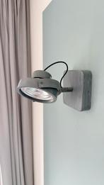 Zuiver spotlamp Dice-1 grijs (galvanised) - 2 stuks, Huis en Inrichting, Lampen | Spots, Ophalen, Zo goed als nieuw, Metaal of Aluminium