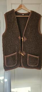 Alwero wollen gilet - Maat L, Kleding | Dames, Bodywarmers, Bruin, Maat 42/44 (L), Zo goed als nieuw, Alwero