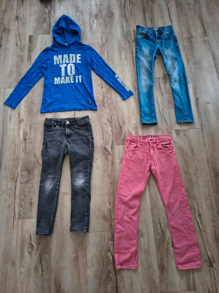 Prachtig pakket winterkleding, broeken kledingpakket, 134., Kinderen en Baby's, Kinderkleding | Kinder-kledingpakketten, Zo goed als nieuw