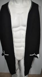 MG44 Vest maat 50 Zwart Wit, Kleding | Dames, Grote Maten, Ophalen of Verzenden, Zo goed als nieuw, Zwart, Trui of Vest