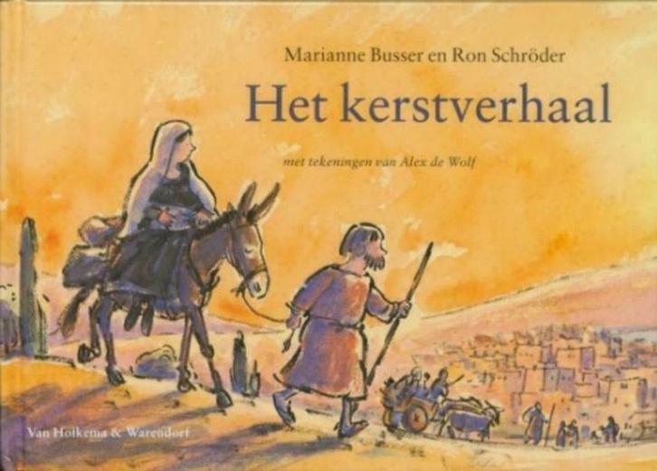 Het kerstverhaal - Marianne Busser en Ron Schöder^^, Diversen, Kerst, Zo goed als nieuw, Ophalen of Verzenden