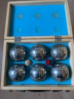 Jeu de Boules Set in Kist, Ophalen, Gebruikt, Keu of Ballen