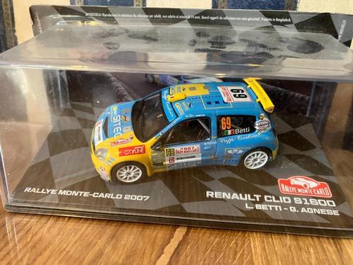 6976: Renault Clio S1600 - L.Betti/G.Agnese - Monte-Carlo'07, Hobby en Vrije tijd, Modelauto's | 1:43, Nieuw, Auto, Overige merken