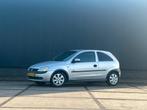 Opel Corsa 1.2 16V 3D 2002 Grijs, Auto's, Voorwielaandrijving, 450 kg, 74 pk, Origineel Nederlands