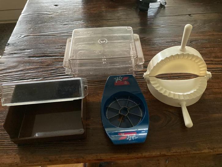 Curver stapelbare opbergdossjes/opbergdoos /pasteivormer, Huis en Inrichting, Keuken | Keukenbenodigdheden, Gebruikt, Ophalen of Verzenden