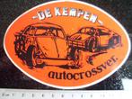 sticker de kempen autocross vereniging vintage cross, Auto of Motor, Zo goed als nieuw, Verzenden