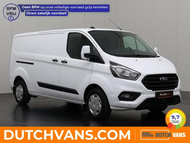 Ford Transit 2.0TDCi 130PK Lang | Airco | Cuise | 3-Persoons, Auto's, Bestelauto's, Te koop, ABS, Airconditioning, Boordcomputer
