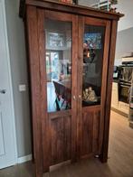 Prachtige massief Notenhouten Buffetkast-Zo Goed Als Nieuw!, Ophalen, Zo goed als nieuw, 25 tot 50 cm