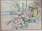 Aquarel, Antiek en Kunst, Kunst | Litho's en Zeefdrukken, Ophalen of Verzenden