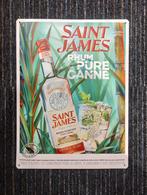 Saint James rum reclamebord, Ophalen of Verzenden, Nieuw, Reclamebord